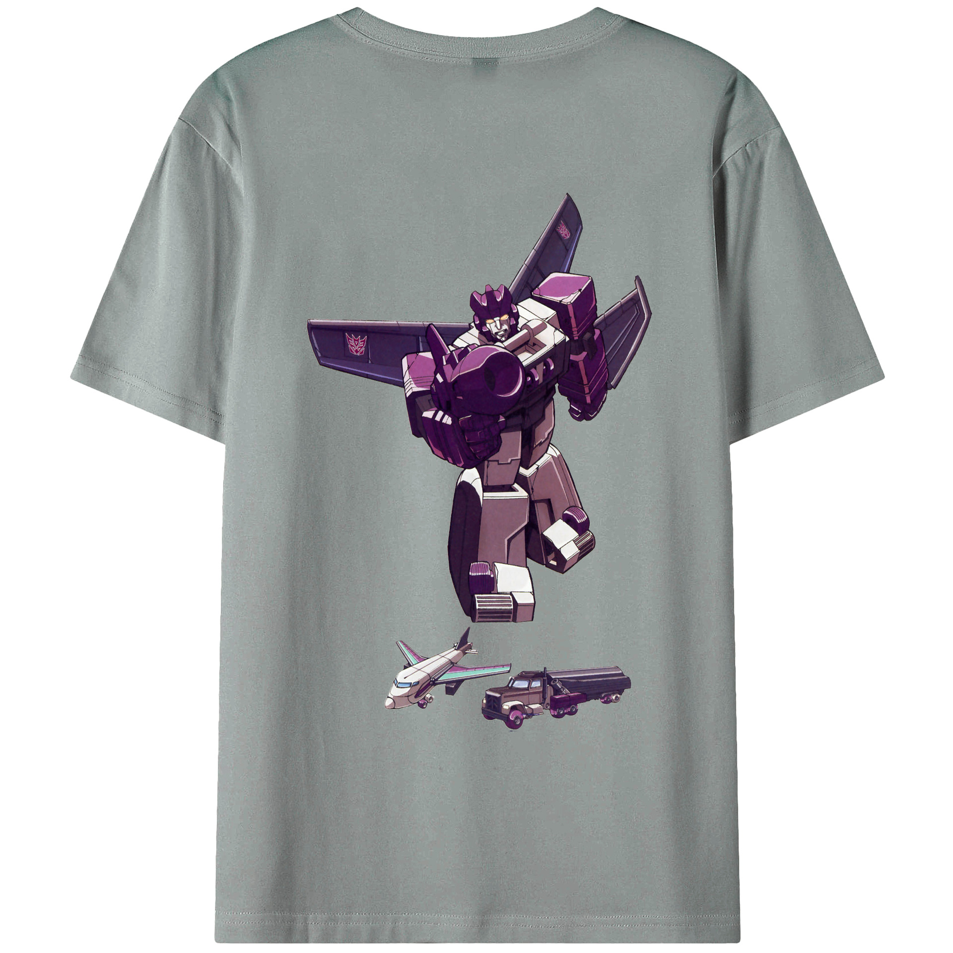 （画像用）  綿100％ メンズ半袖Tシャツ（バックプリント） 通気性